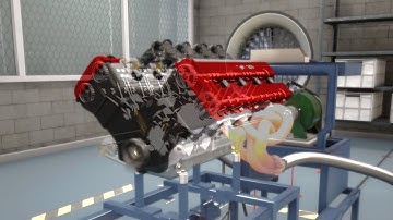 Flatplane V8 sound test for Automation