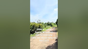 bán đất vườn gần hồ kim long châu đức bà rịa vũng tàu giá 1 tỷ 1#shorts