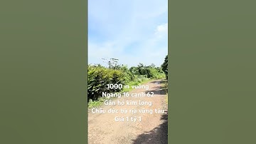 bán đất vườn gần hồ kim long châu đức bà rịa vũng tàu giá 1 tỷ 1#shorts