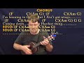 Learning To Fly (Tom Petty) Ukulele Cover Lesson in C with Chords/Lyrics