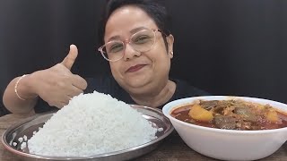 Huge Rice And Shidol Shutki Eating