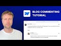 Webflow Blog Commenting In 2 Minutes ⏱️ - Custom Design, Guest &amp; Member Integration Tutorial
