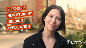 2022-2023 New Student Housing Application
