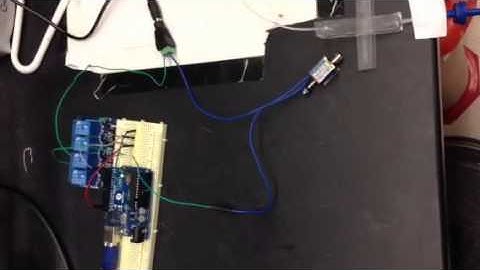 Basic Solenoid test with arduino with relay module