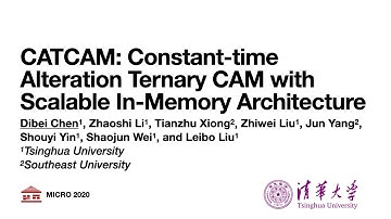 CATCAM: Constant-time Alteration Ternary CAM with Scalable In-Memory Architecture
