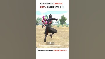 Insane 1vs3 Clutch in Seconds! 😱💥 | BGMI Beast Mode ON! 🔫 #Shorts