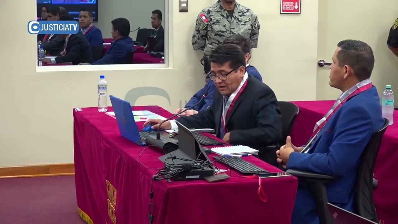 Juicio oral contra el expresidente de la República, Pedro Castillo Terrones y otros acusados