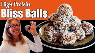 High Protein Bliss Balls / Homemade Bliss Balls Recipe