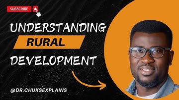 Understanding Rural Development