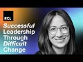 Creative leadership through difficult change  nicole parentelopez