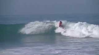 Owen Wright Backside Turns and Tricks at Trestles Surfing Contest