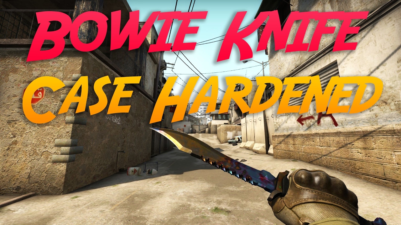 Bowie Knife Case Hardened *StatTrak* (Field Tested) Skin Showcase YouTube