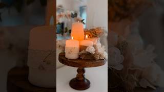 Cake stand makeover 🎀 #shortvideo #aestheticroomdecor #home #diy