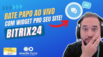 Conheça o Widget de Chat ao Vivo do Bitrix24 para seu Site! 💬