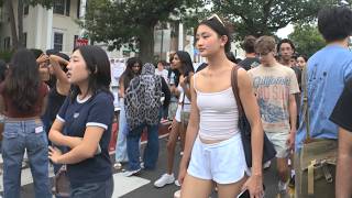 Rutgers University | Huge Crowds Take Over College Avenue [4K HDR]