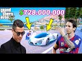 RONALDO YENİ SÜPER ARABASIYLA MESSİ'YE HAVA ATIYOR! - GTA 5