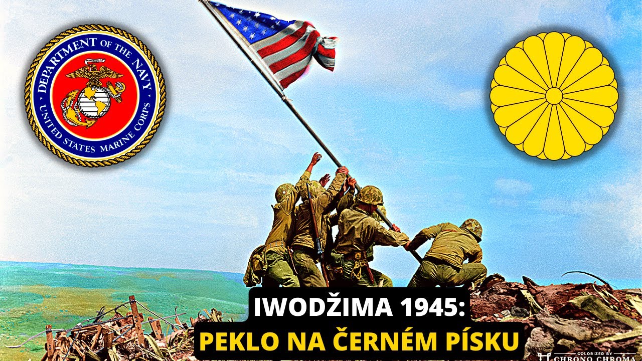 IWODŽIMA 1945:🇺🇲⚔️🇯🇵 PEKLO NA ČERNÉM PÍSKU, před branami Japonska