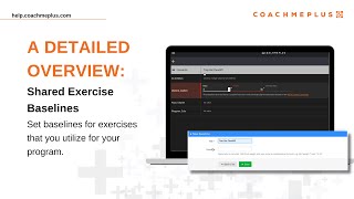 A Detailed Overview of Shared Exercise Baselines | FAQs + Help