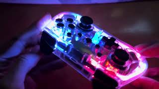 Nexilux Nexiglow RGB LED Wireless Pro Controller Nintendo Switch, Windows, color cycling 2024 Jan 21 screenshot 5