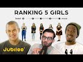 HasanAbi reacts to Ranking Women By Attractiveness | 5 Guys vs 5 Girls
