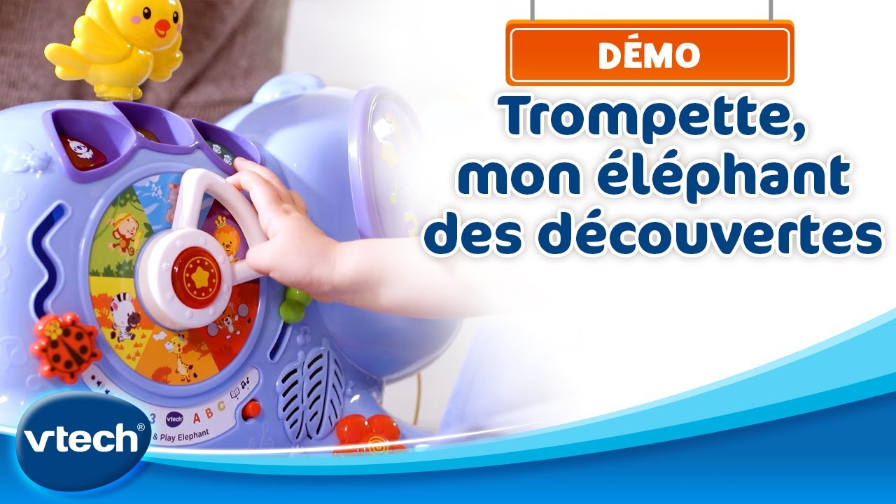 Jeu éducatif Vtech Baby Trompette mon éléphant des découvertes - Autre jeux  éducatifs et électroniques