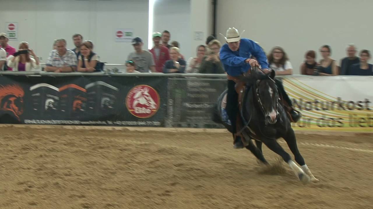 Klaus Lechner Western Horse Show Wels 2016 NRHA Open