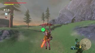 Zelda Breath of the Wild - Lynel Location #5 Zoras Domain - Ploymus Mountain