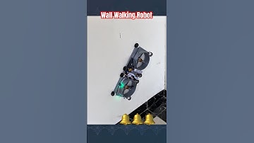 Wall walking robot #shorts #short #shortvideo #shortvideos #shortsyoutube #diy stop