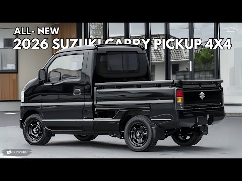 新型 2026 スズキ キャリー ピックアップ 4x4 発表 - 農家、建築者、冒険家に最適!