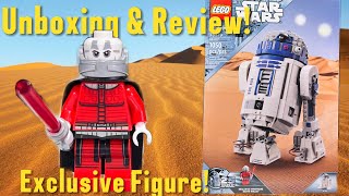 Lego Star Wars  25th Anniversary R2-D2 #75379 With Darth Malak Unboxing & Review