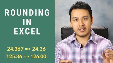 Round, Roundup, Rounddown, Mround and Trunc function in Excel