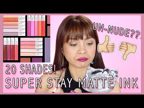 Review 6 Shades The Powder Mattes Maybelline Terbaru!. 