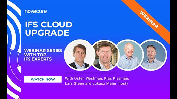 IFS Cloud Upgrade Webinar Series - Teaser
