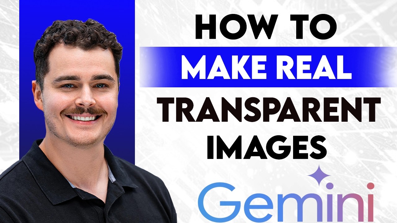 How To Make Real Transparent Images With Nano Banana [2026 Guide] - YouTube