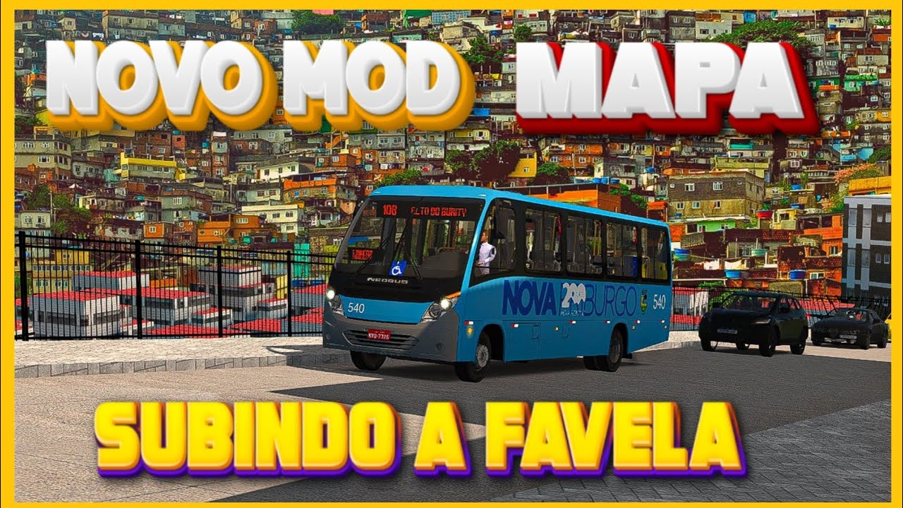 Proton Bus Simulator Urbano na Favela !!!