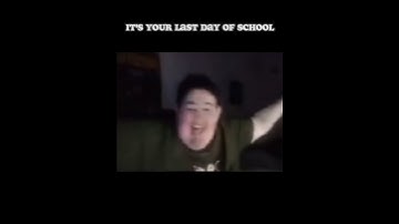 Thumbnail of POV: you realise that it’s your last day of school ever #plzgoviral