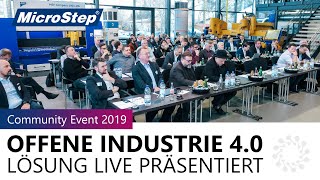 MicroStep CompetenceCenter: Offene Industrie 4.0 Lösung live präsentiert