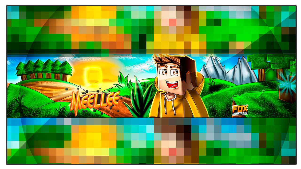 Minecraft Speed Art - Banner Meellee (DESC) - YouTube