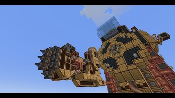 create valkyrien skies - survival mech progress!