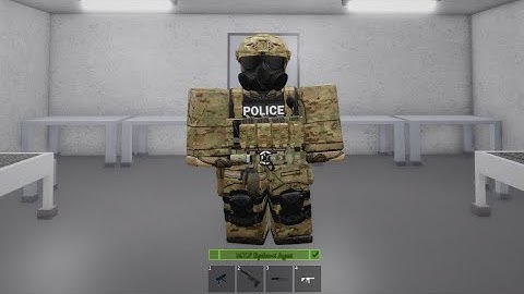 Roblox SCP M.T.F Epsilon-6 Agent (Avatar Build) (Remake)
