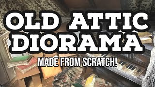 Old ATTIC DIORAMA | What is hiding in the attic?