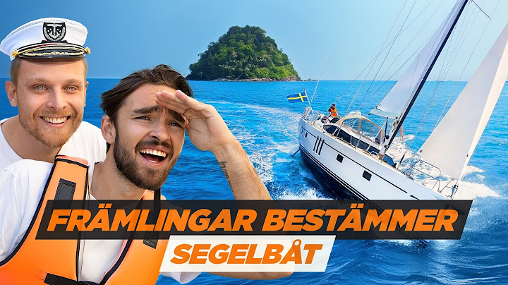 En vecka på en segelbåt