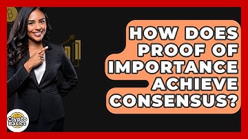 How Does Proof Of Importance Achieve Consensus? - CryptoBasics360.com