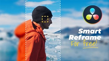 How to Smart Reframe FOR FREE in DaVinci Resolve | Tutorial