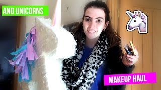 Makeup Haul and Unicorns