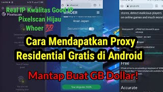 Cara Mendapatkan Proxy Residential Gratis di Android|How to Get a Free Residential Proxy on Android screenshot 4