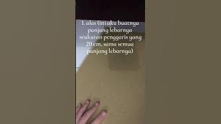 miniatur rumah dari stik es krim (clarissa vania xi-1/07)