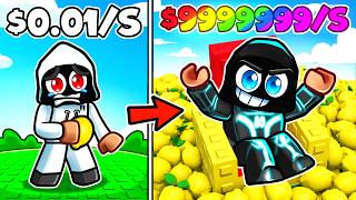 $0 To $100 BILLION By SELLING LEMONS in Roblox!