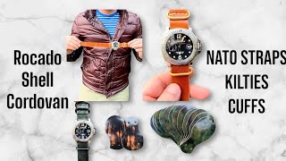 Making Shell Cordovan NATO Watch Straps!!! (And Exciting product announcements)