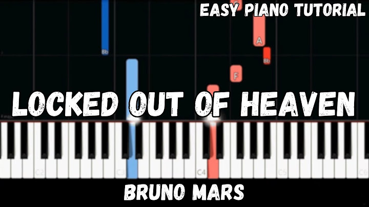 Locked Out of Heaven Piano version - Piano performance video thumbnail